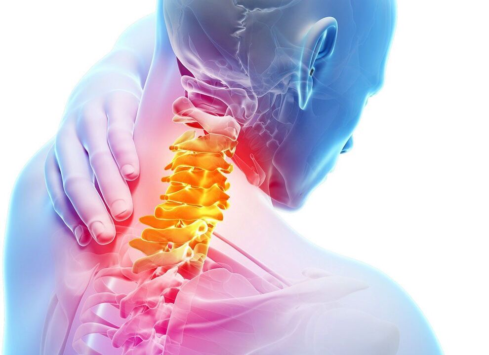 symptômes de l'ostéochondrose de la colonne vertébrale